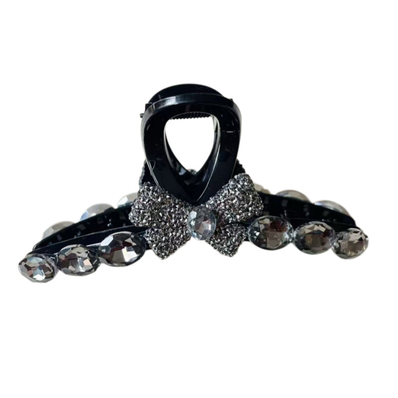 Diamond Bowknot Hair Clip Stylish Hairpin